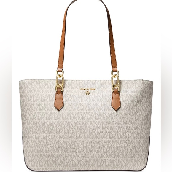 MICHAEL MICHAEL KORS Logo Laney Medium Tote Bag - Picture 1 of 5